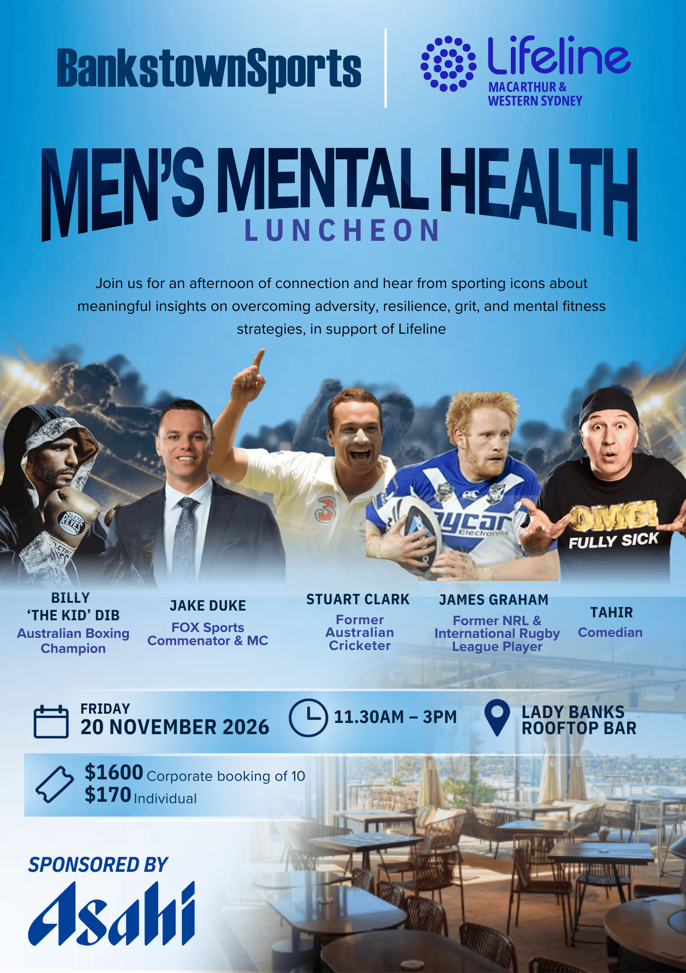 Men's Mental Health Luncheon Social Men's Mental Health Luncheon Social